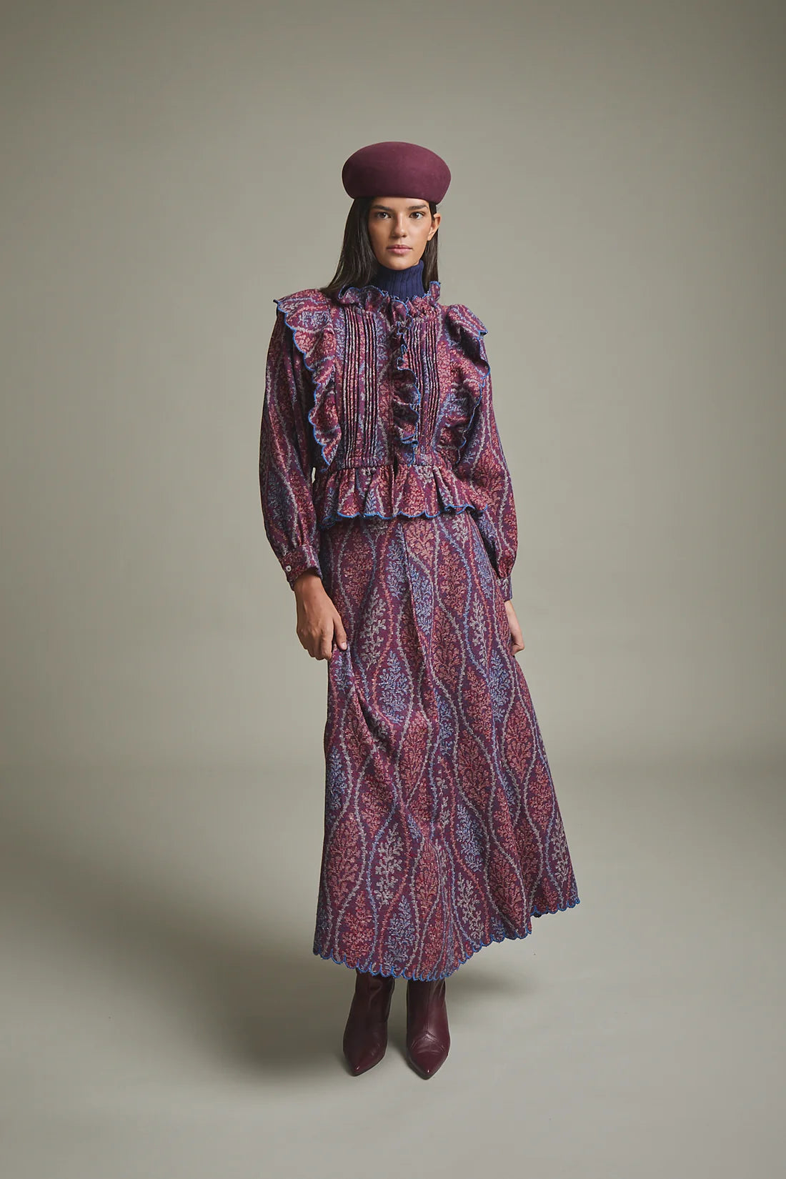EMA PURPLE SKIRT