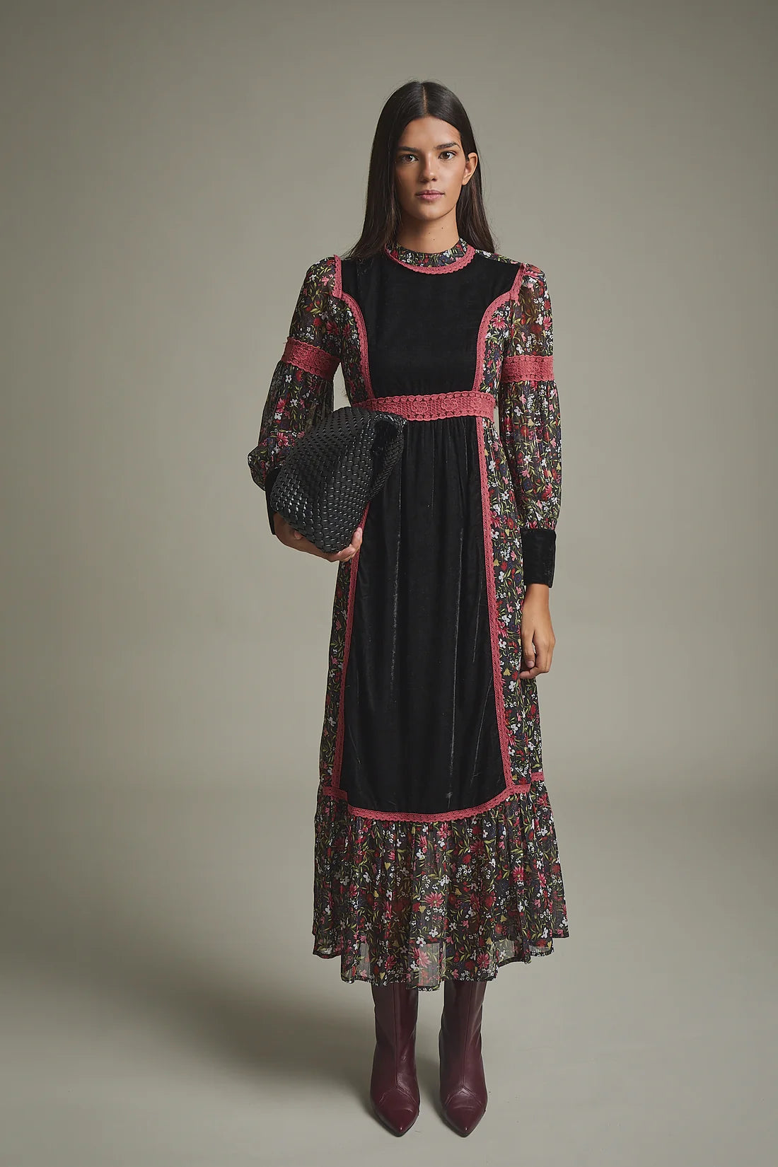 MULTICOLORED DAISY DRESS