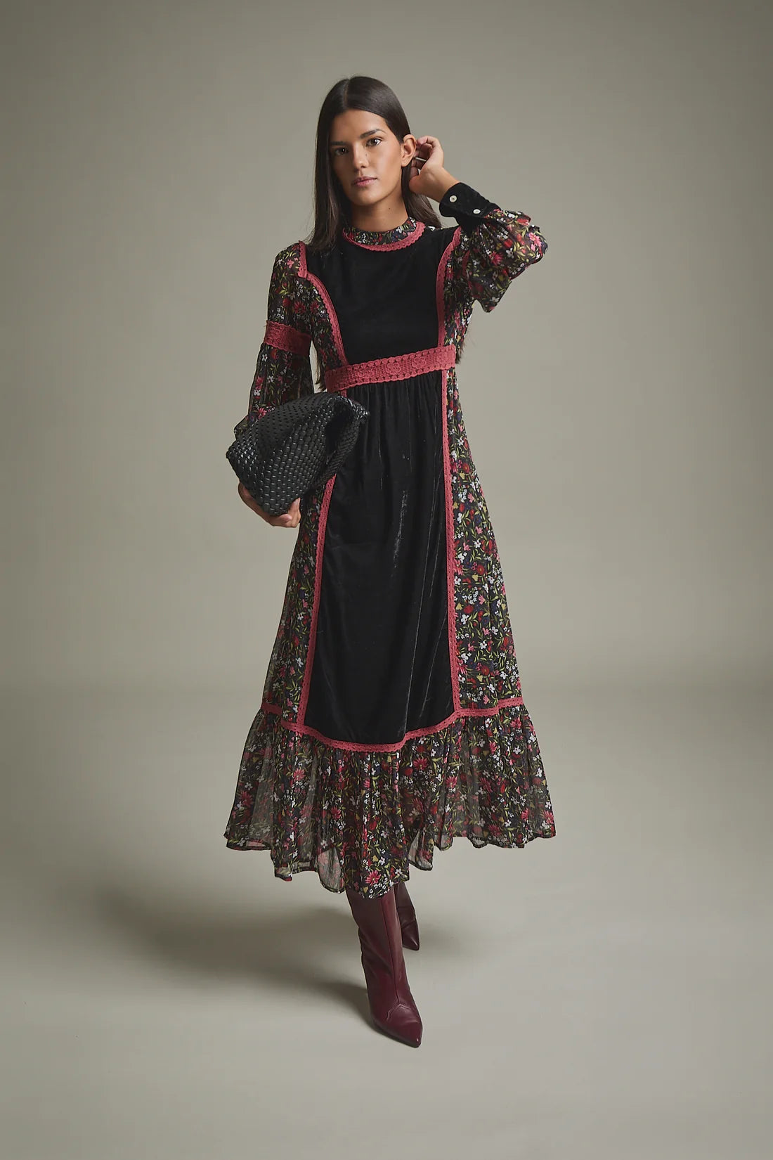 MULTICOLORED DAISY DRESS