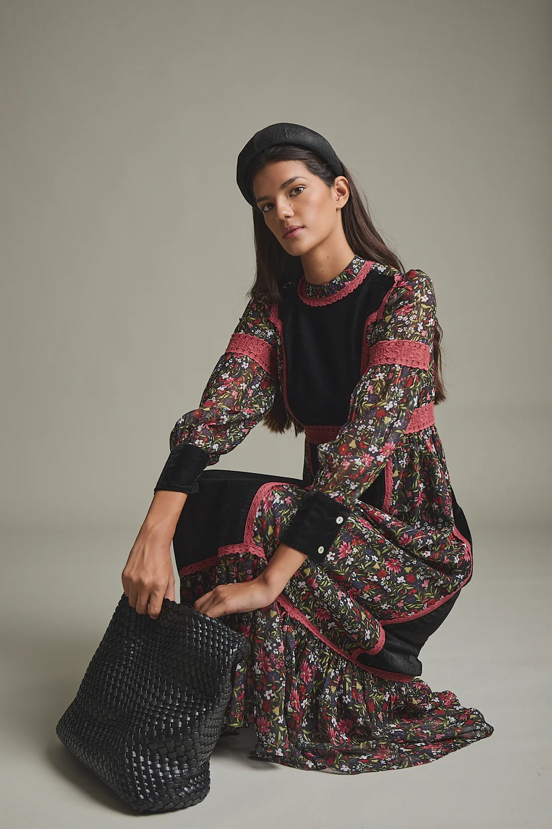 MULTICOLORED DAISY DRESS