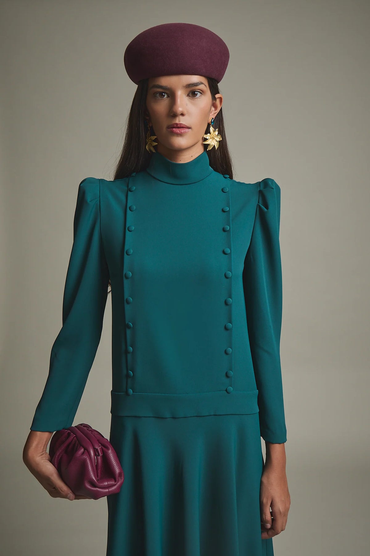 VESTIDO ADELA VERDE