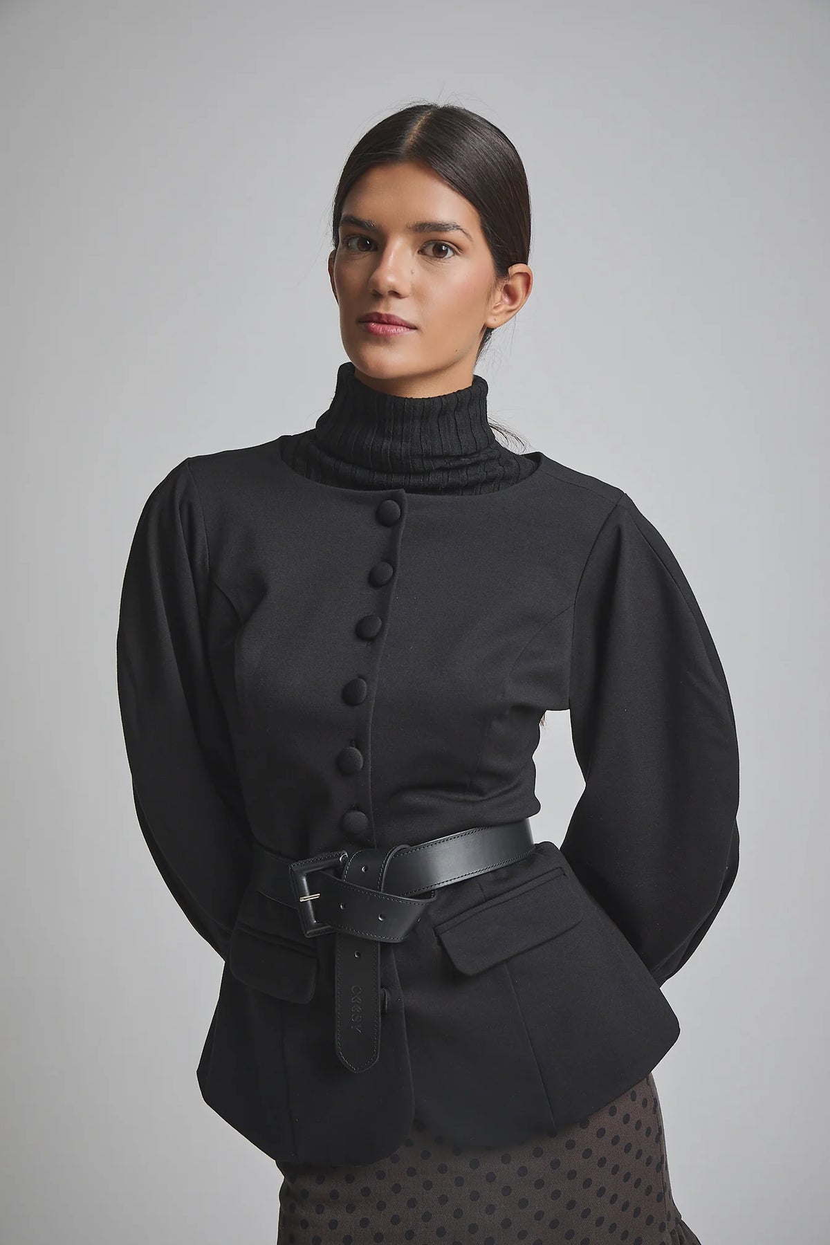 CHAQUETA CHELO NEGRO