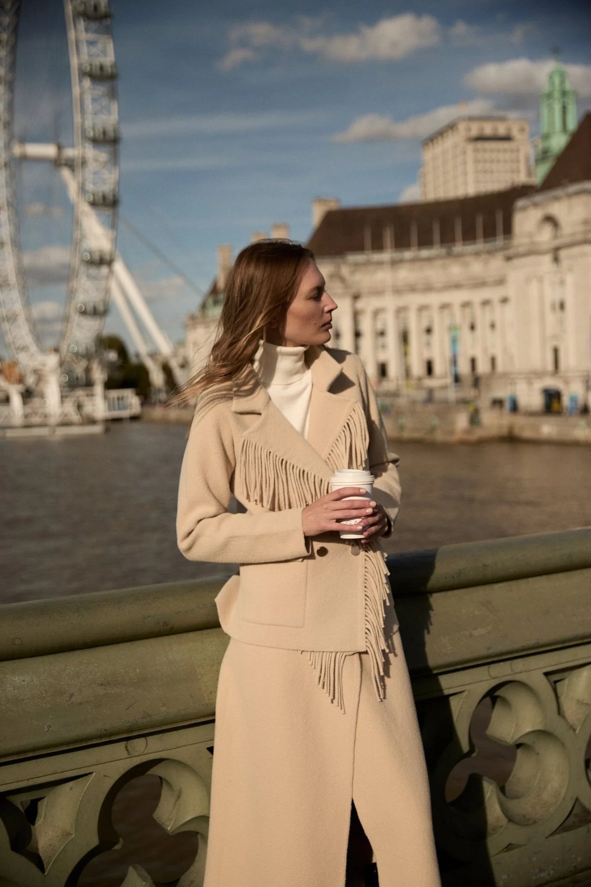CHAQUETA MARIETA BEIGE