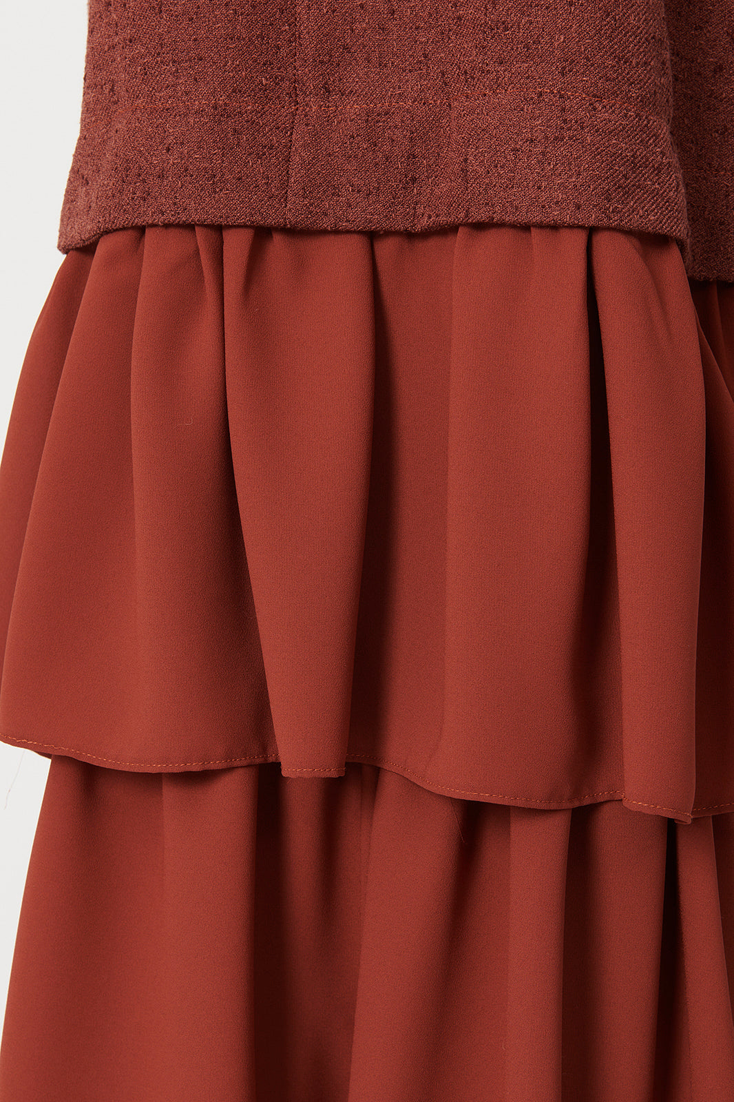 VESTIDO LIANA GRANATE