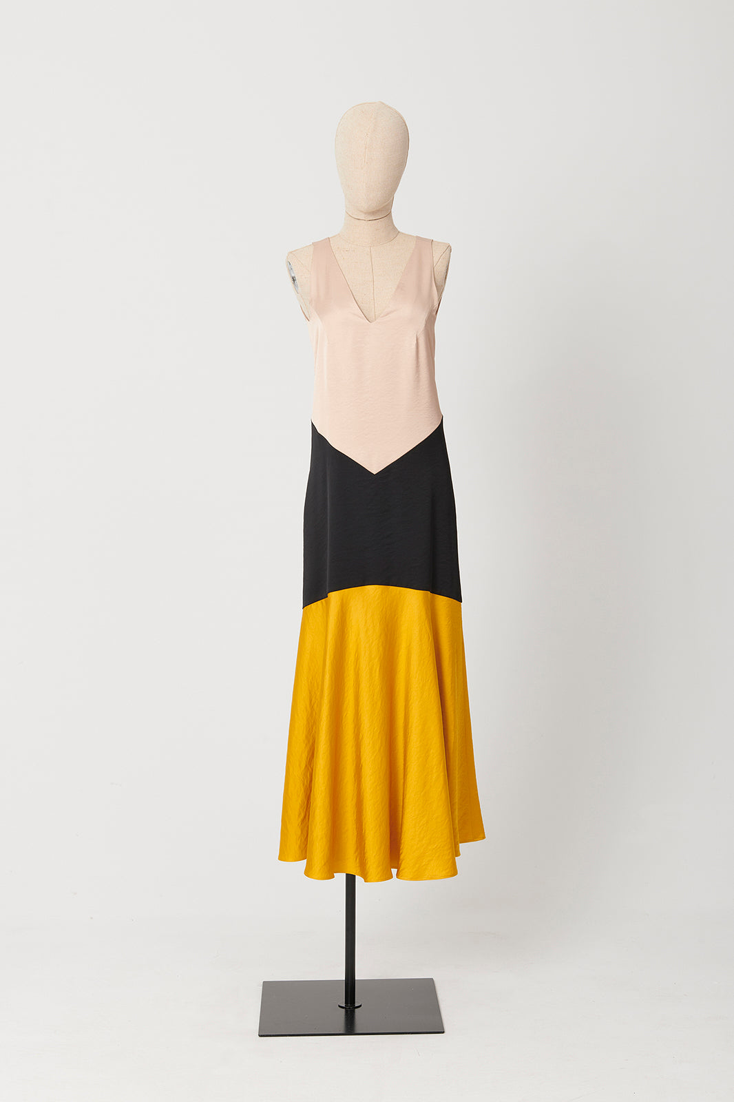 VESTIDO CLITIA MOSTAZA