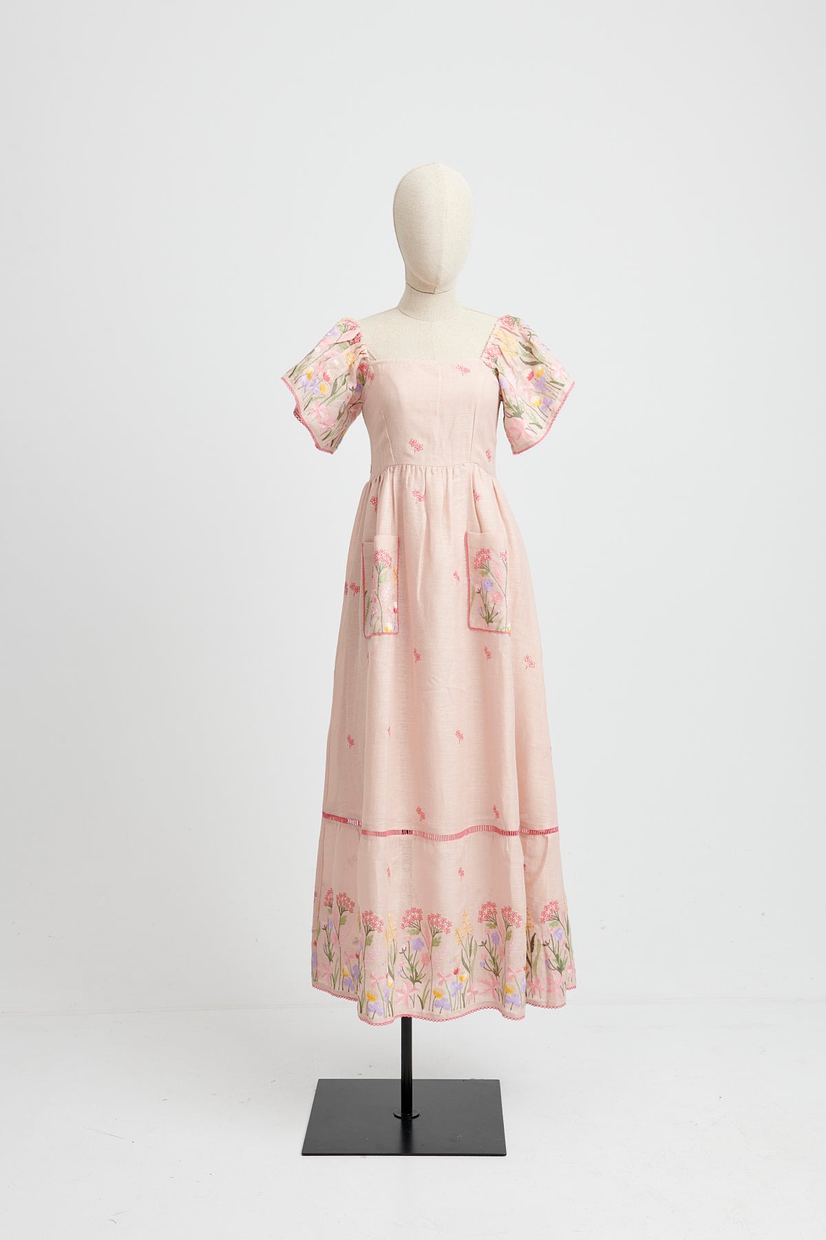VESTIDO ALMENDRA ROSA