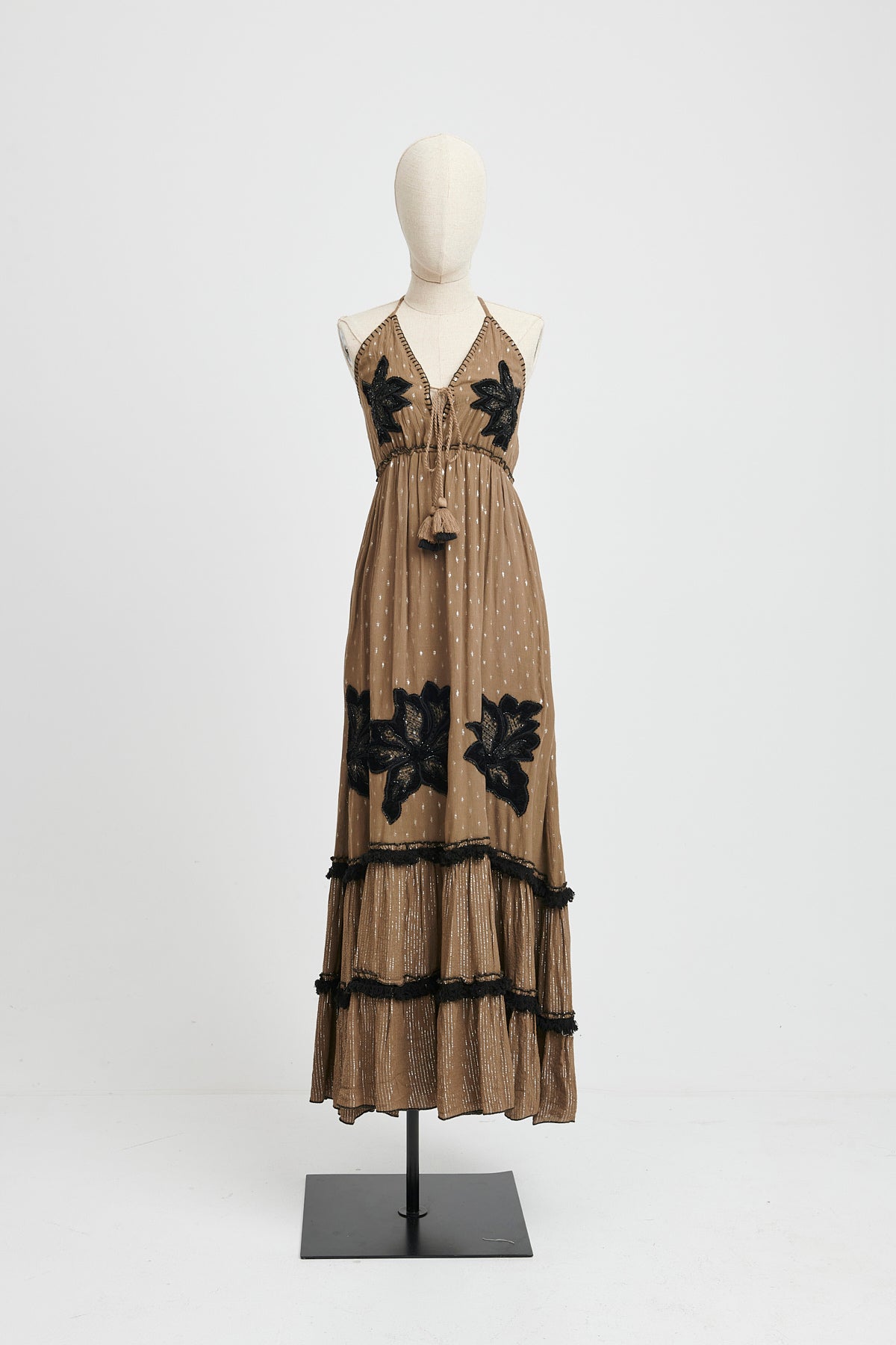 VESTIDO AYLA MARRON