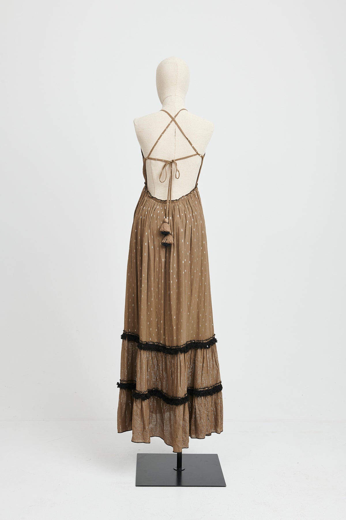 VESTIDO AYLA MARRON