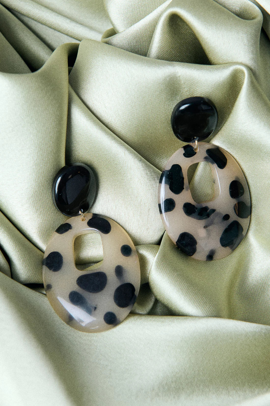 BOUCLES D'OREILLES AURORA NOIRES