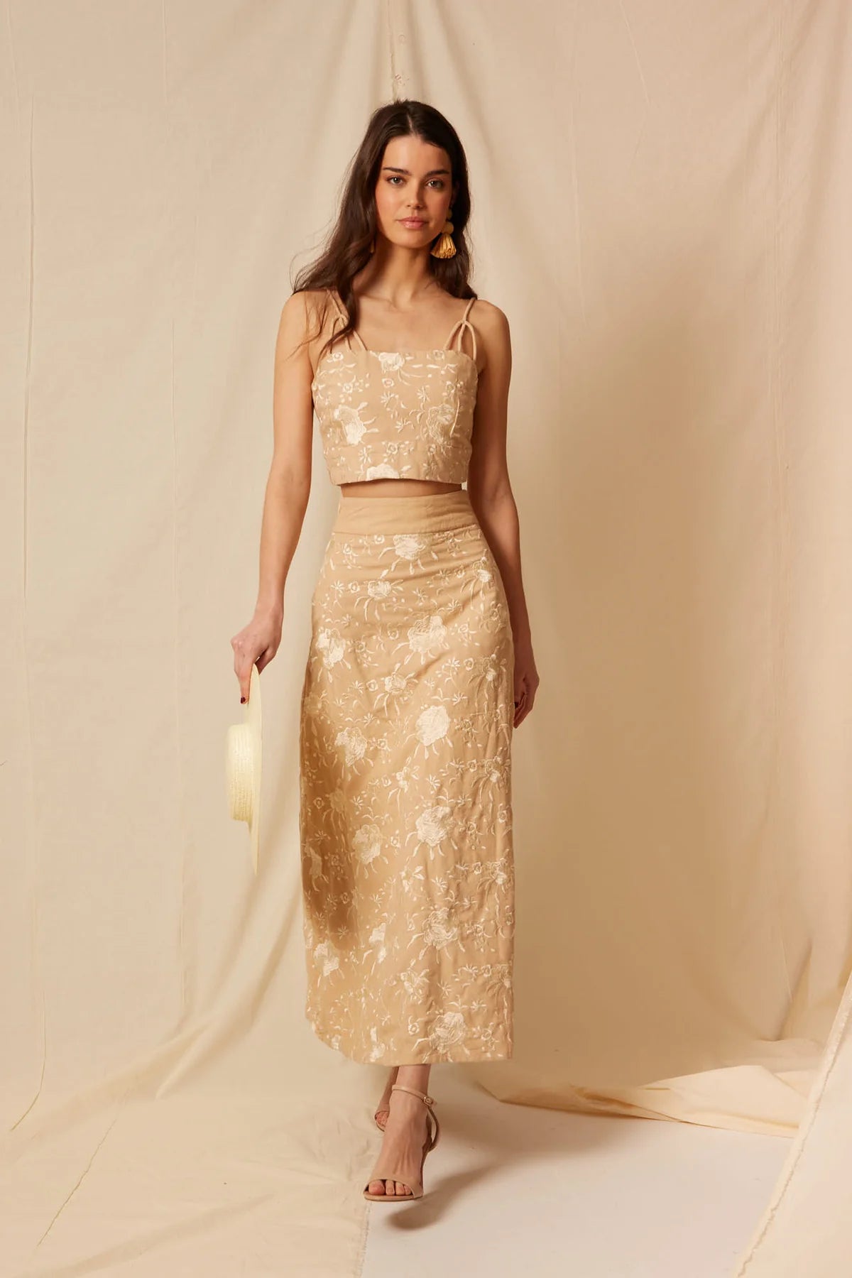 FALDA ALDONZA BEIGE