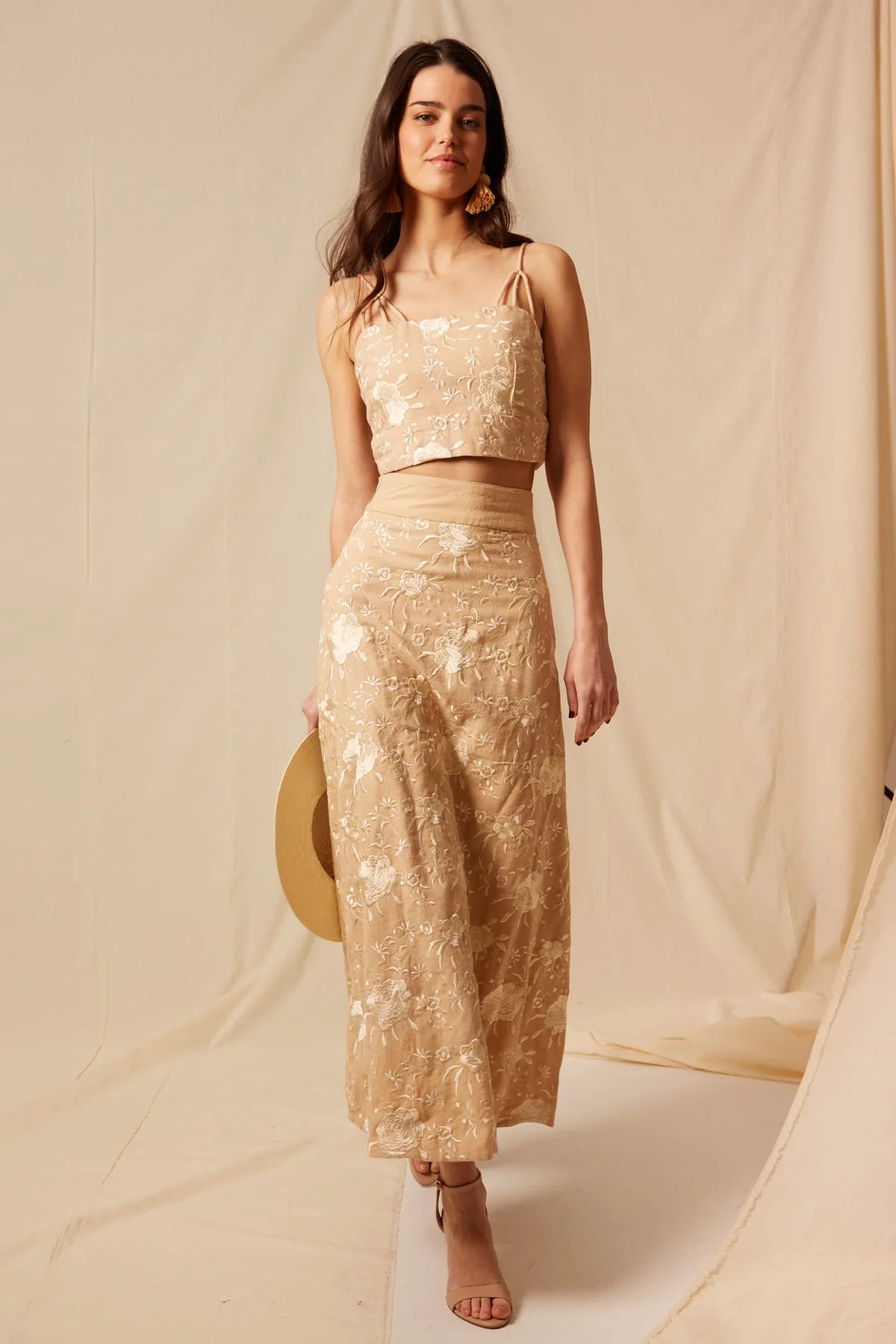 FALDA ALDONZA BEIGE