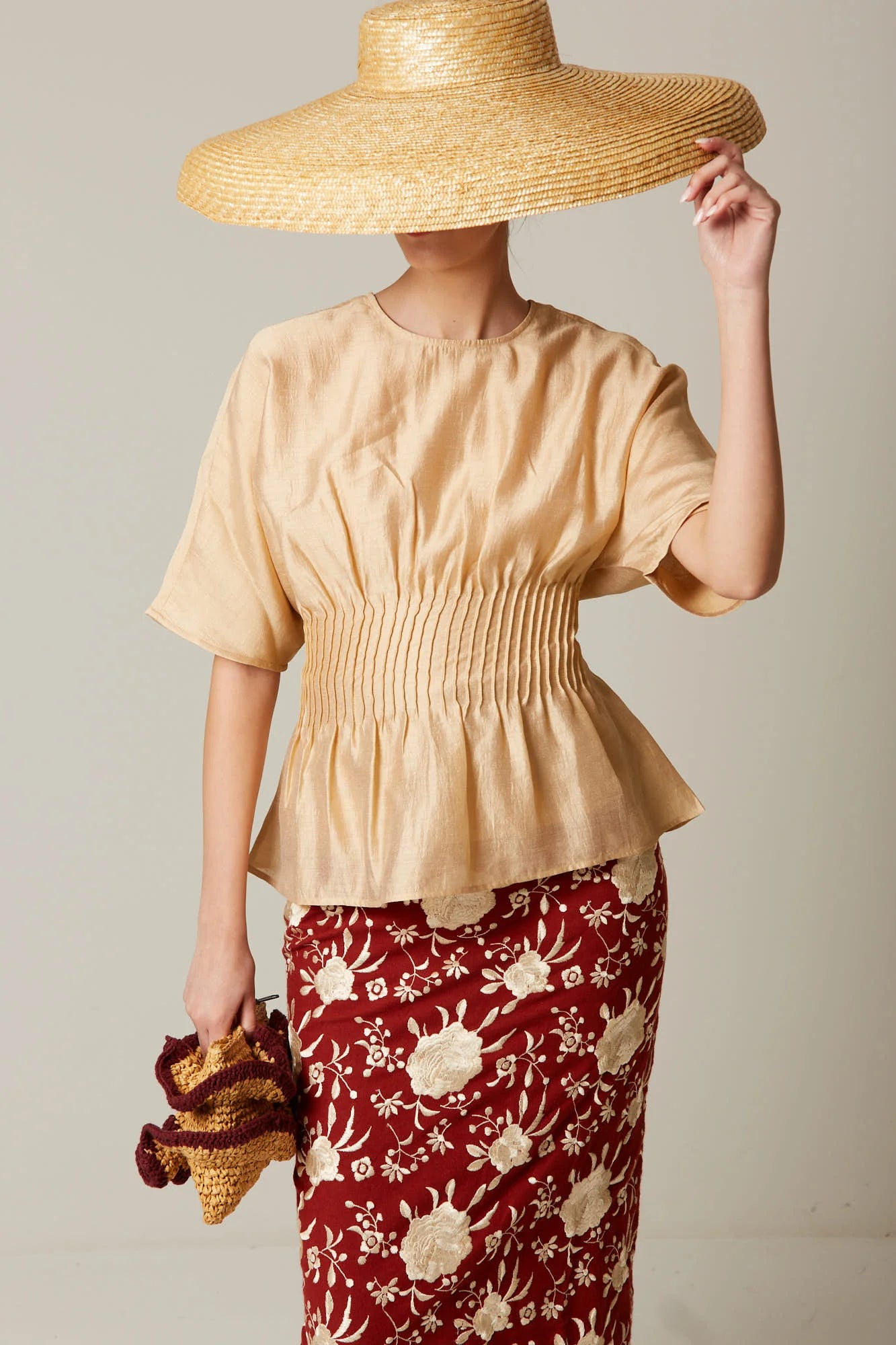 BLUSA HARUMI BEIGE