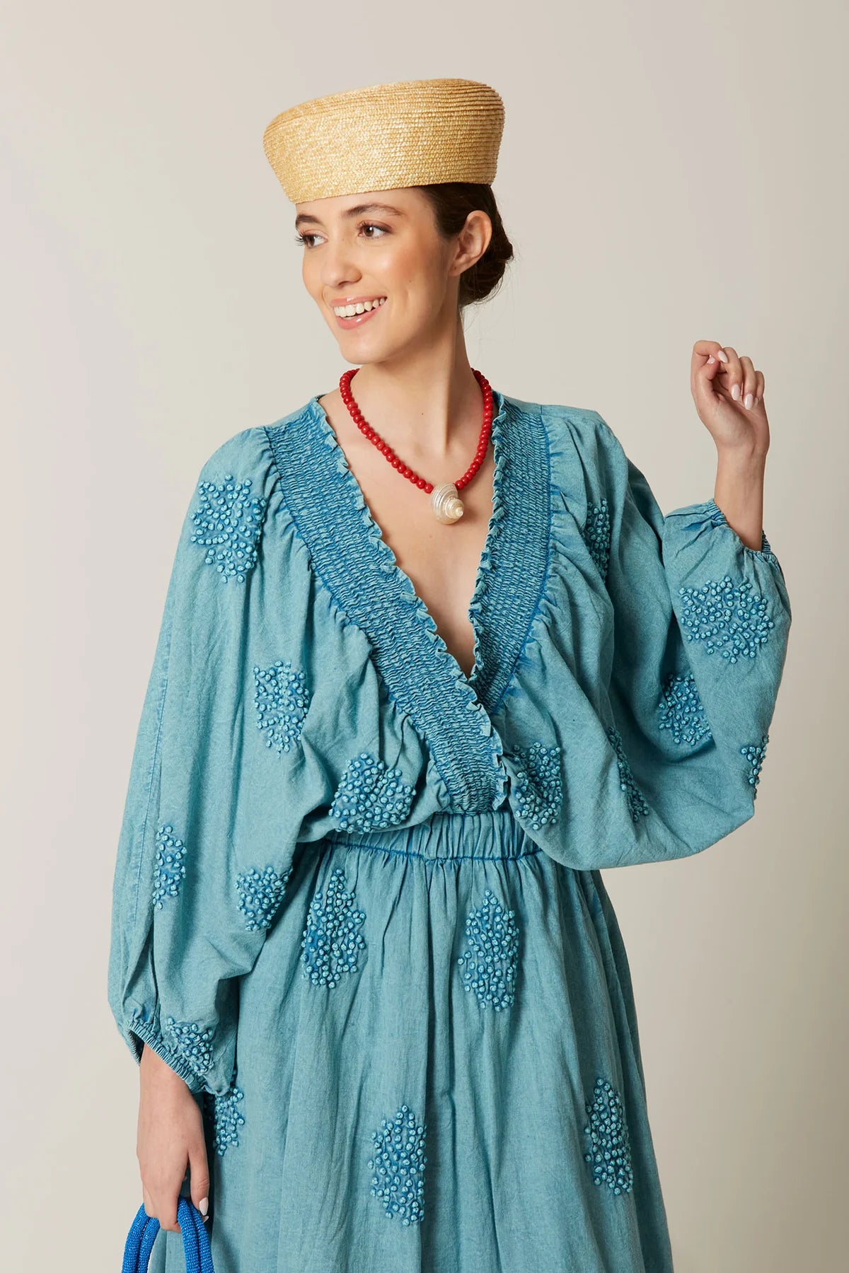 COLLAR ONDINA ROJO
