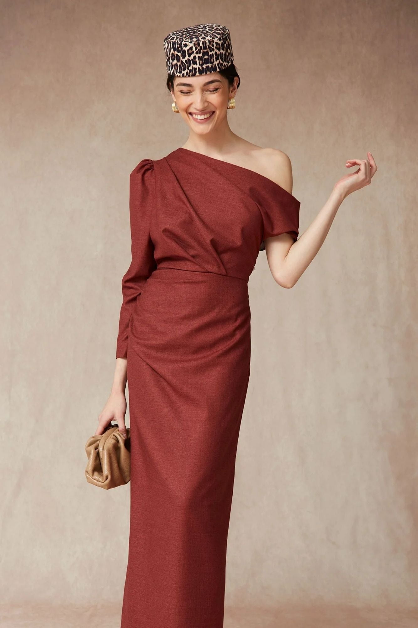 ROBE LOGAN TERRACOTA 
