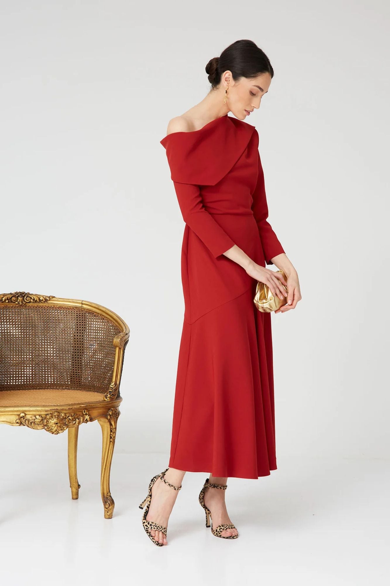 VESTIDO MARA TEJA