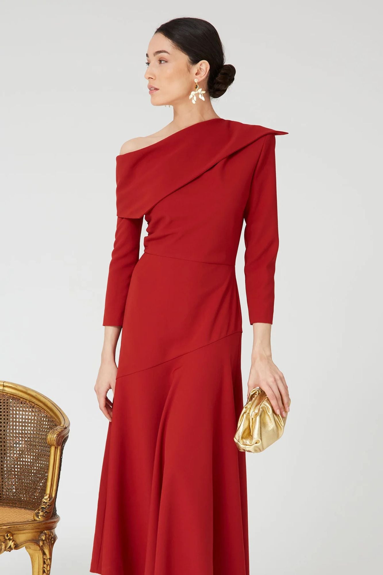 VESTIDO MARA TEJA