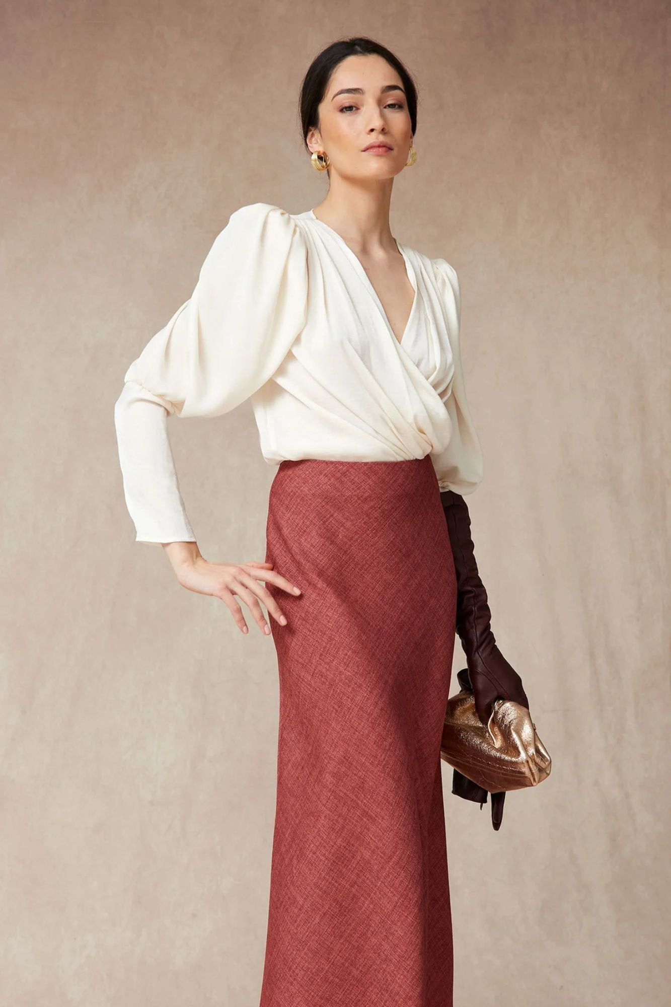 JUPE ROSE NIL