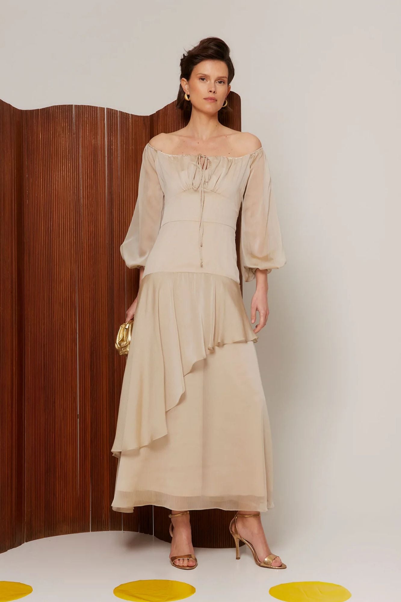 ROBE BEIGE AINHOA