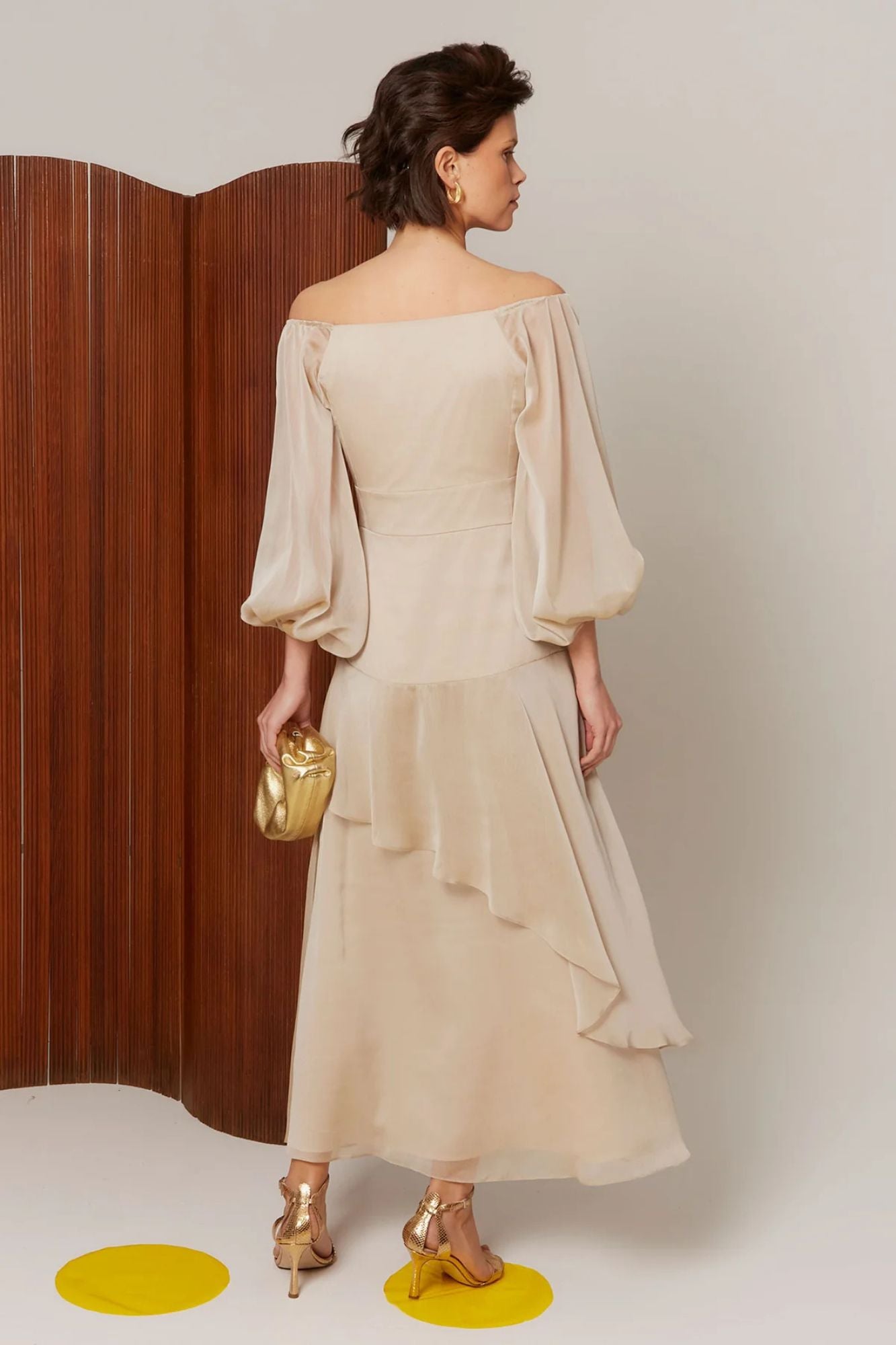 ROBE BEIGE AINHOA