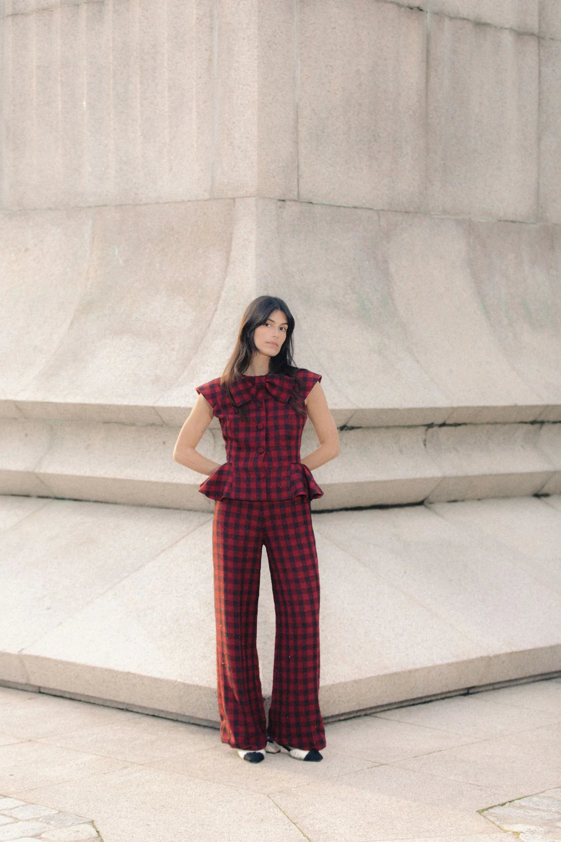 PANTALON AMALIA ROJO