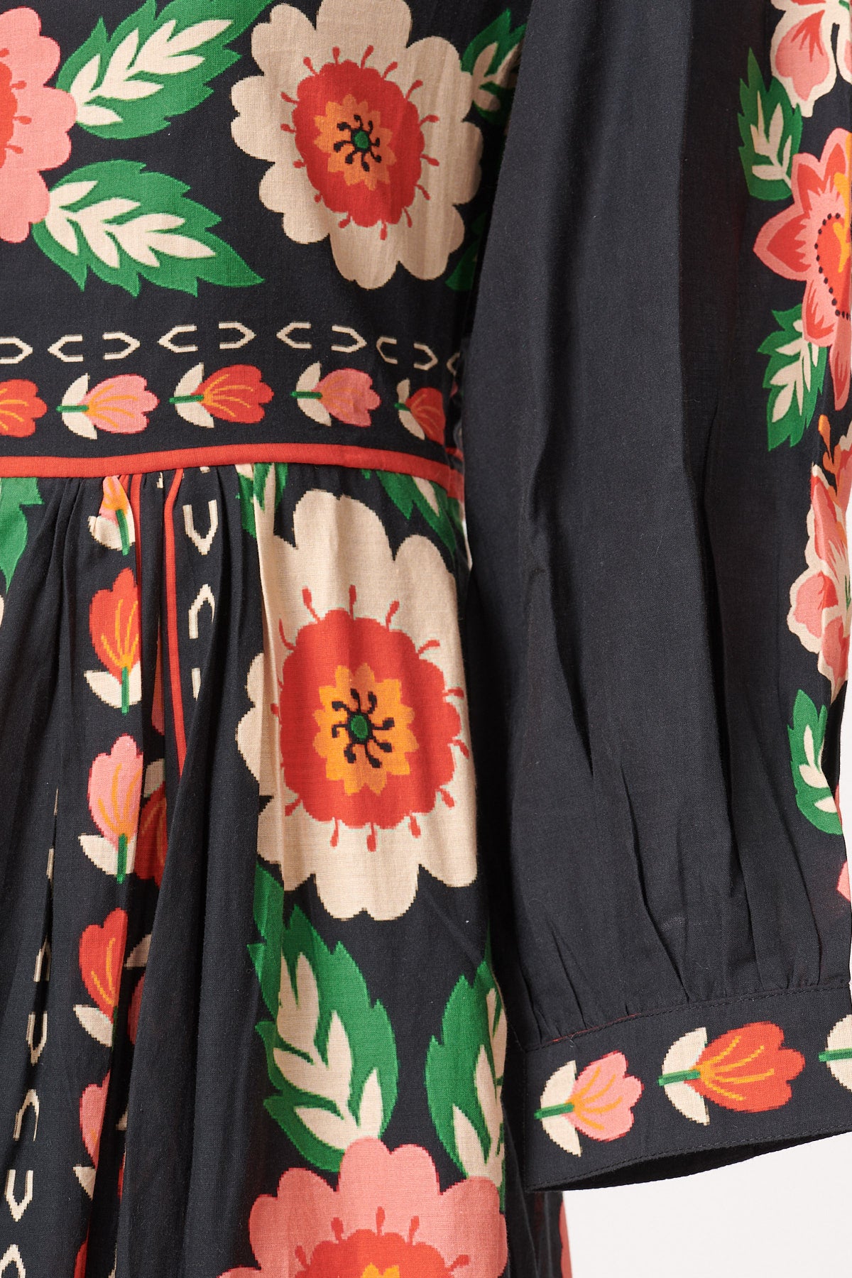 ROBE SAUGE MULTICOLORE
