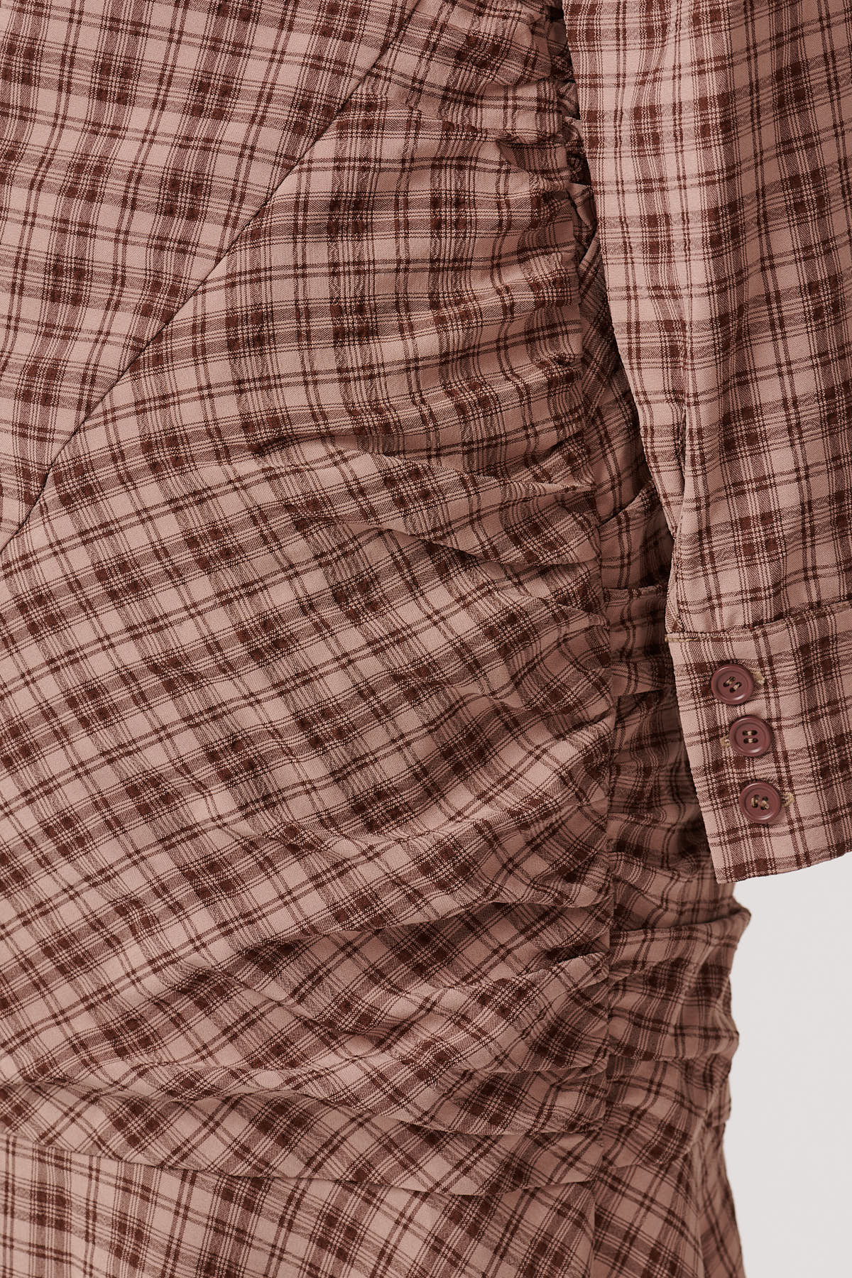 VESTIDO VIRA MARRON