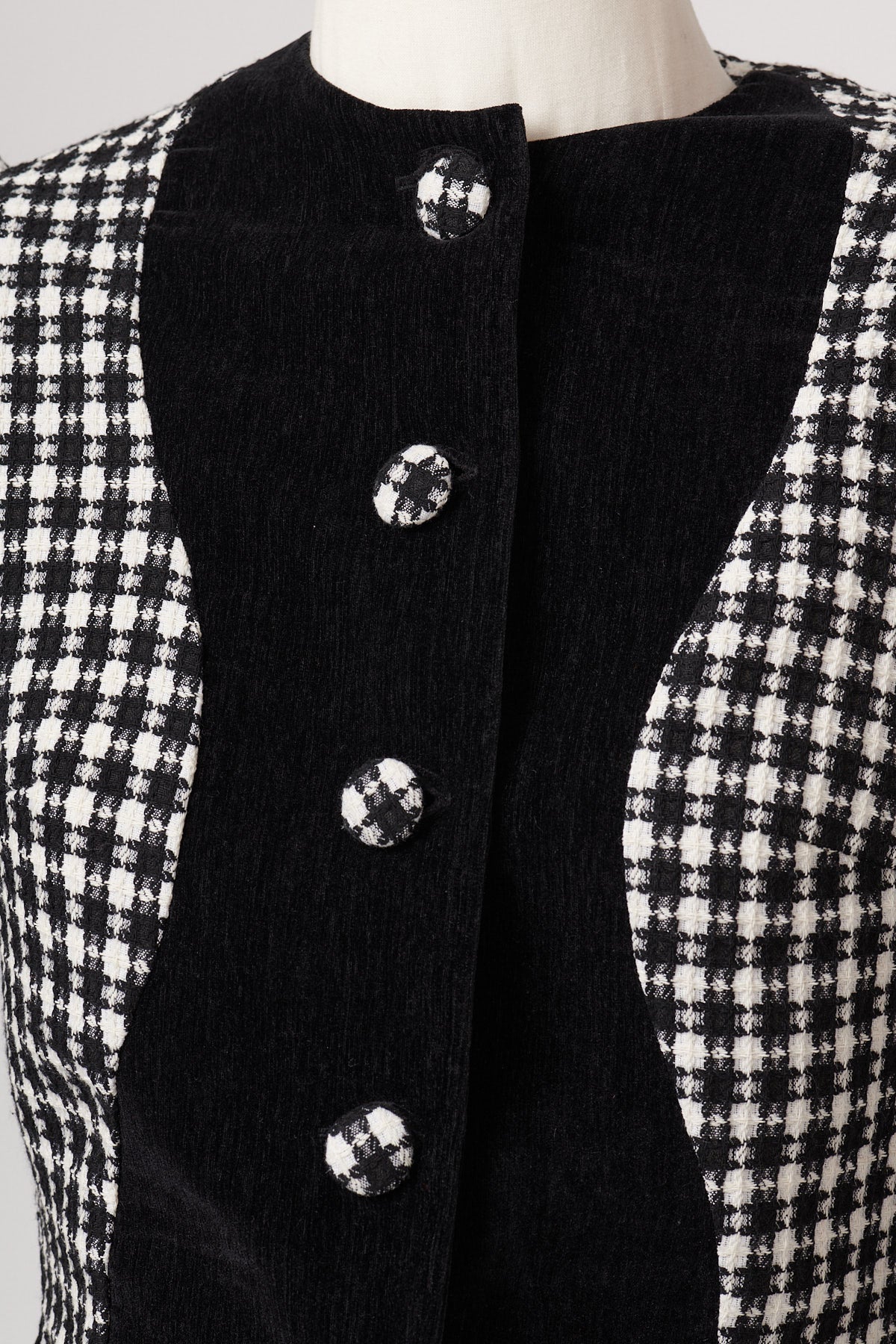 CHAQUETA NOIREL BLANCO/NEGRO