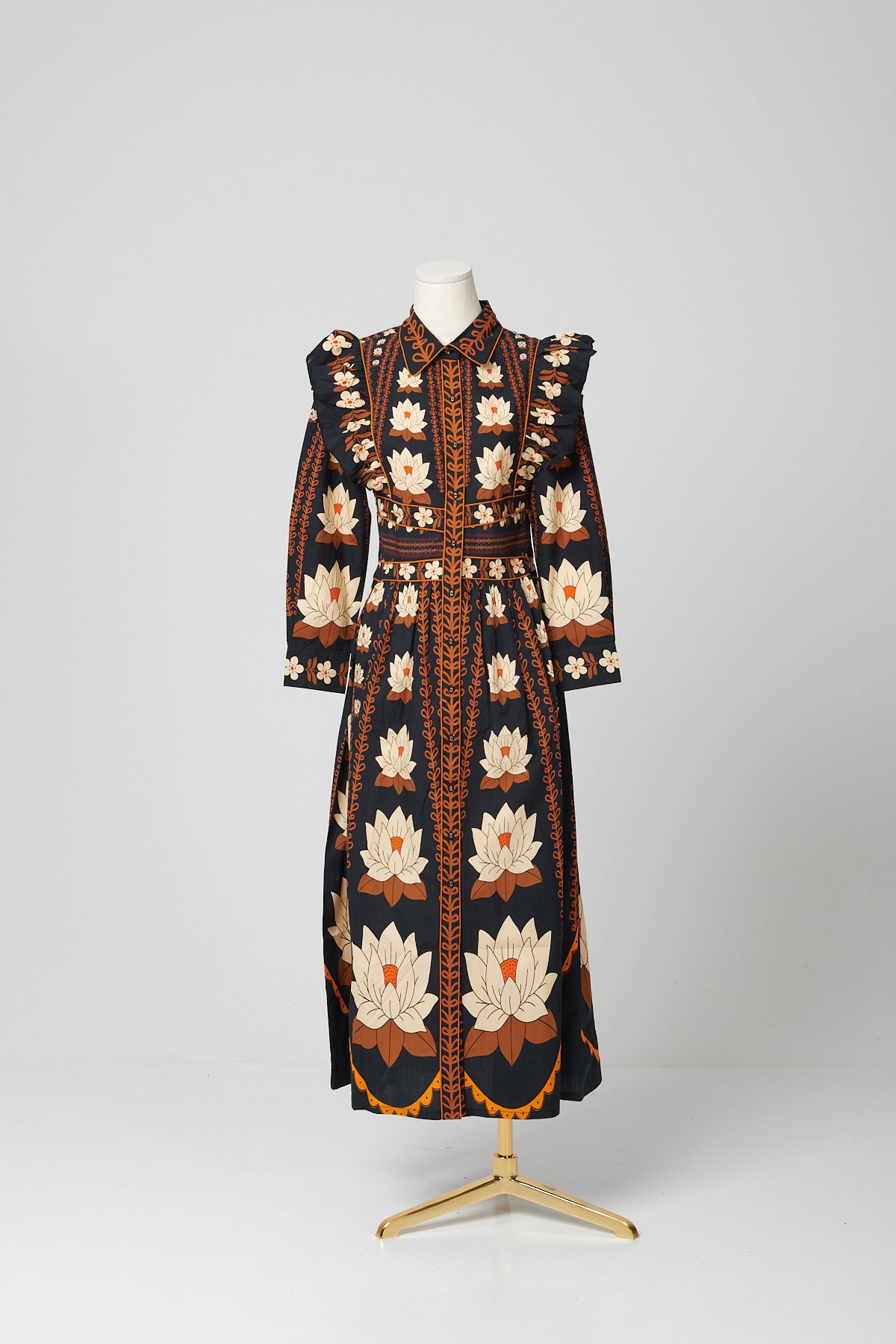 BLACK GARDENIA DRESS