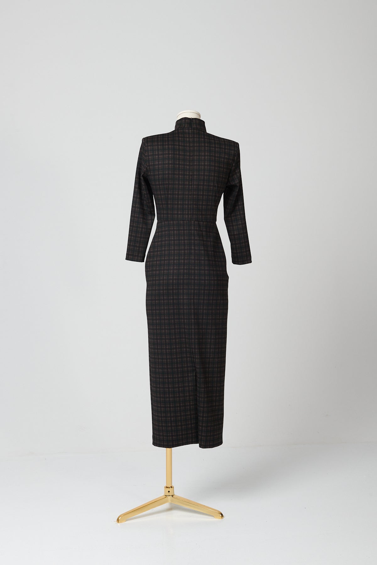 VESTIDO BOREO MARRON