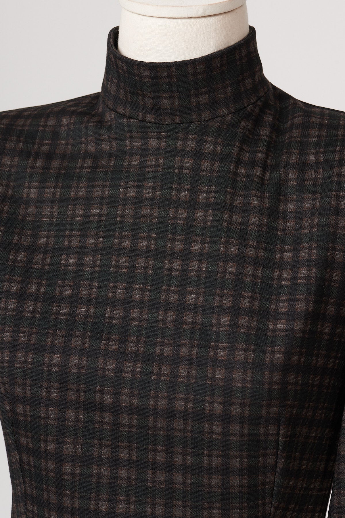 VESTIDO BOREO MARRON