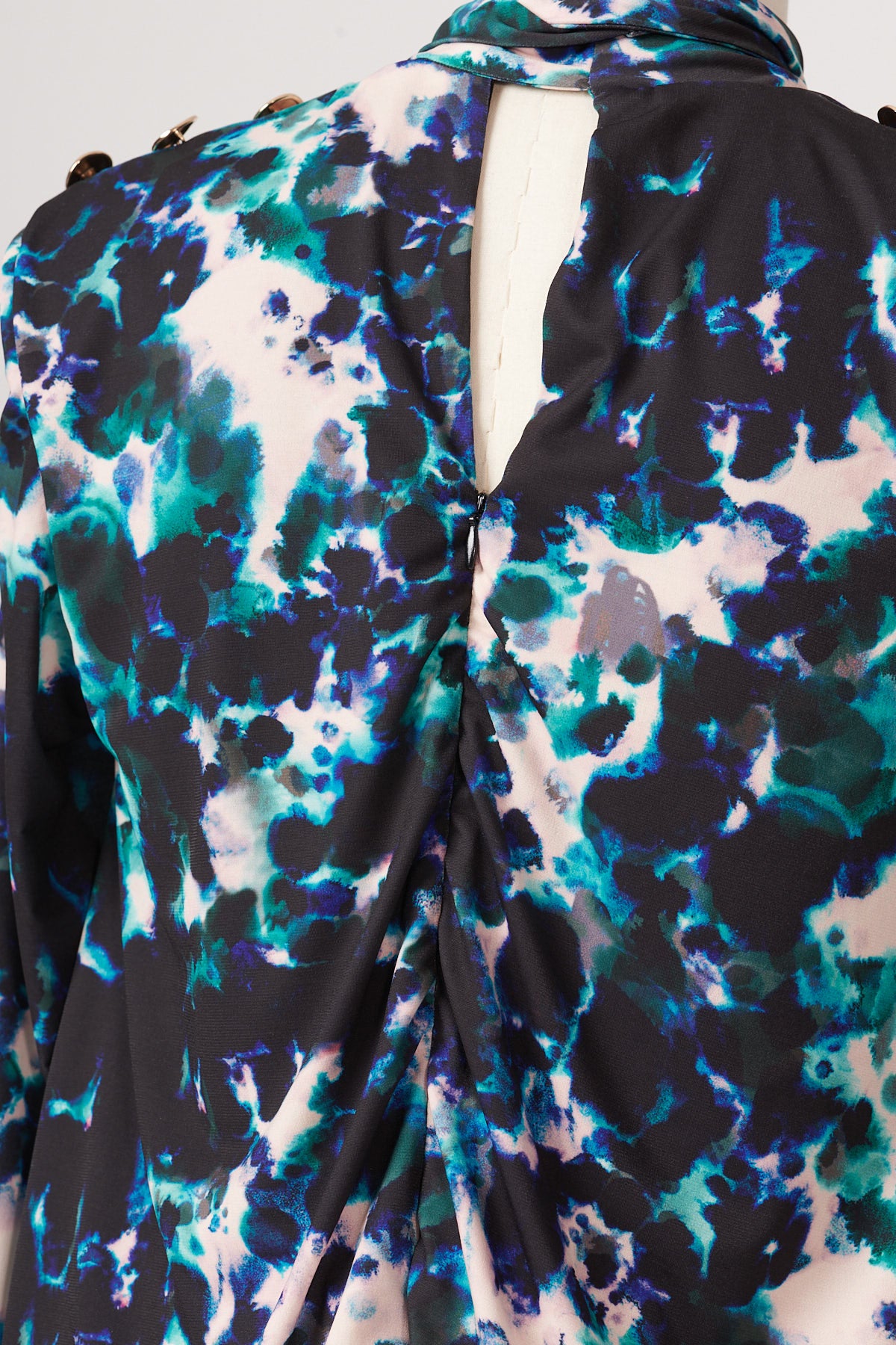 ANICETA MULTICOLORED DRESS