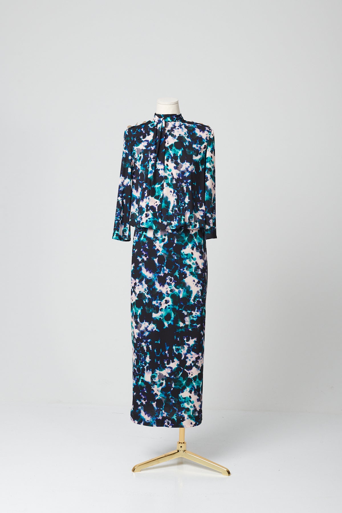 ANICETA MULTICOLORED DRESS