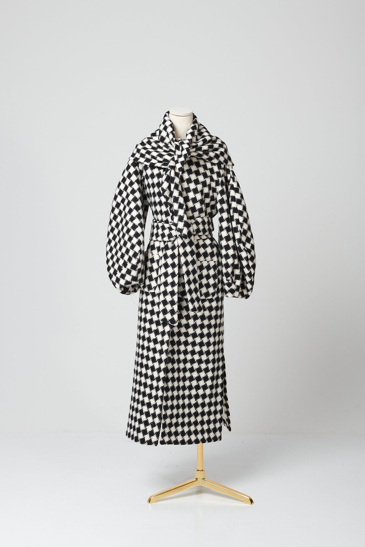 ABRIGO SIENA BLANCO/NEGRO