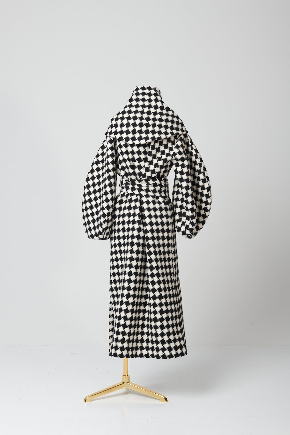 ABRIGO SIENA BLANCO/NEGRO