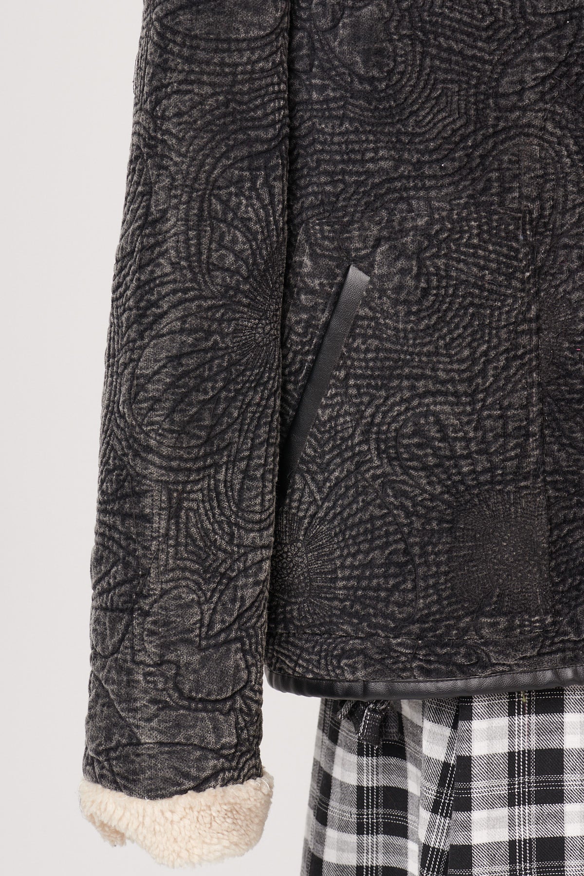VESTE DE BROUILLARD GRISE