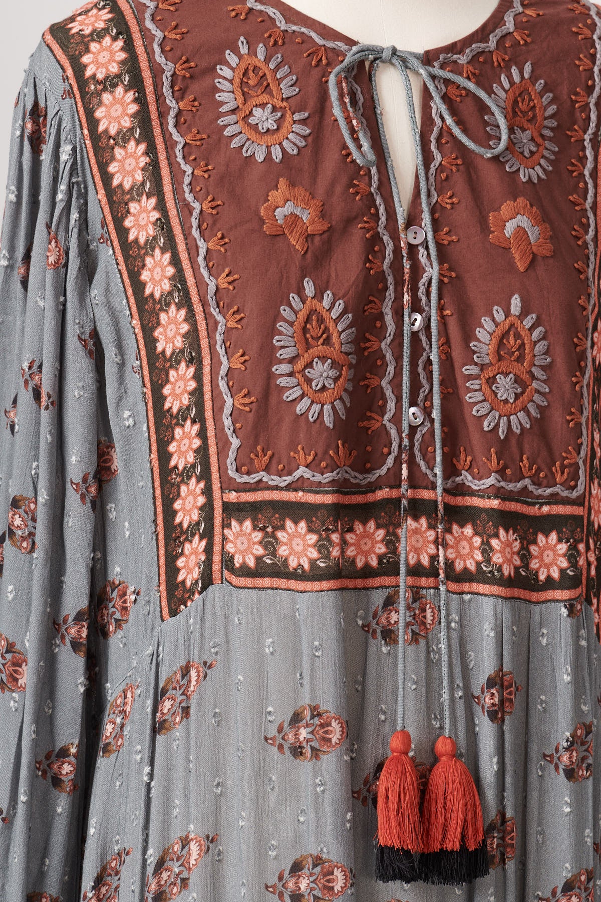 VESTIDO PAZ CELESTE