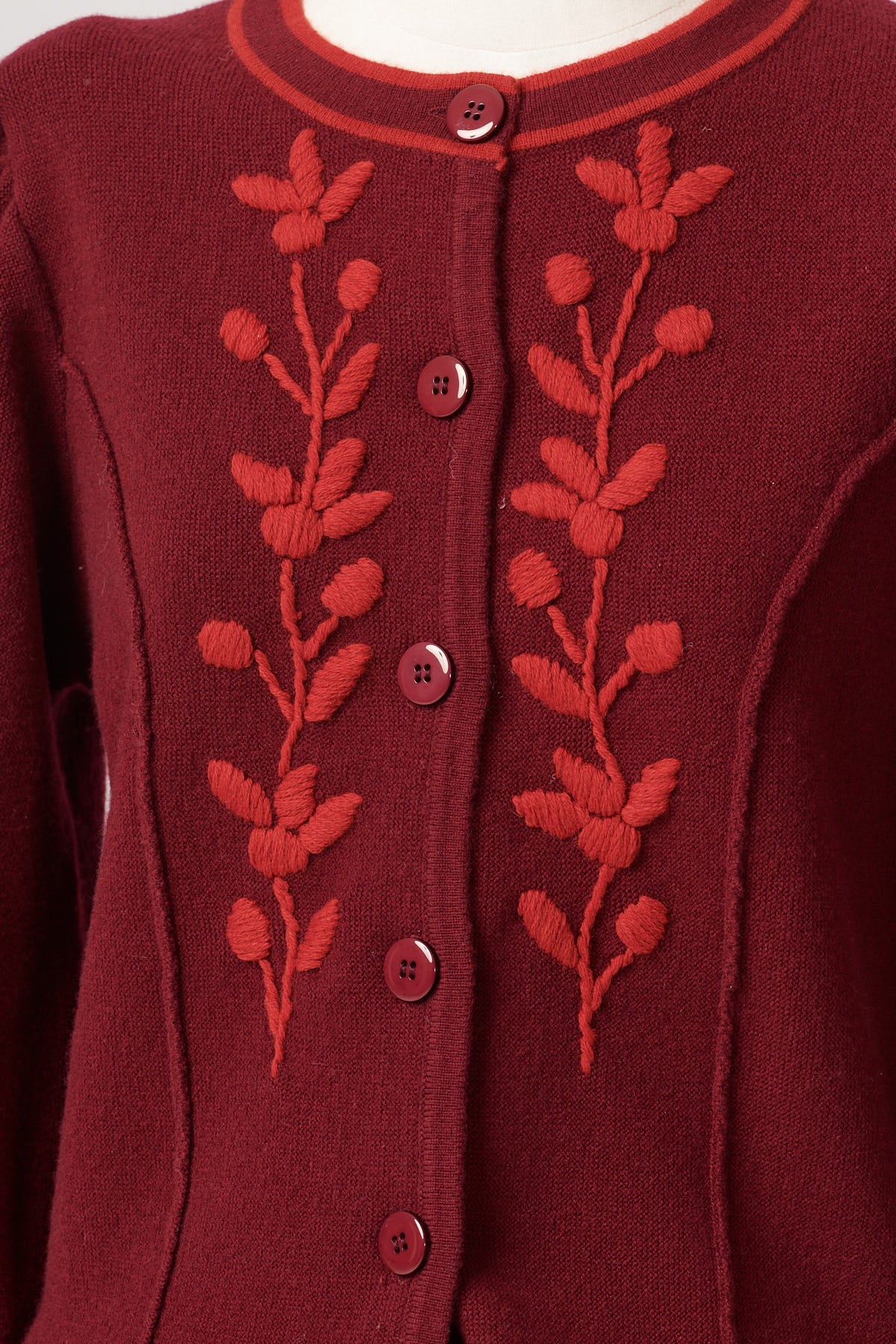 BURGUNDY PERSEA JACKET