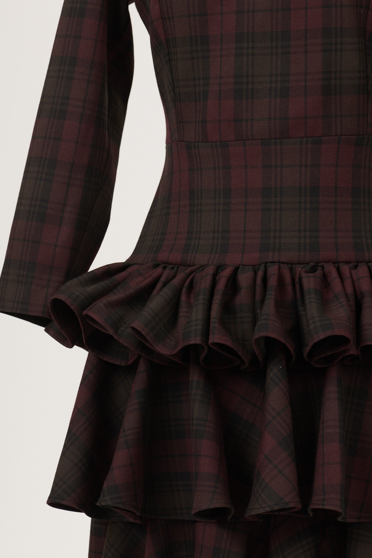 VESTIDO NOVELLE BURDEOS
