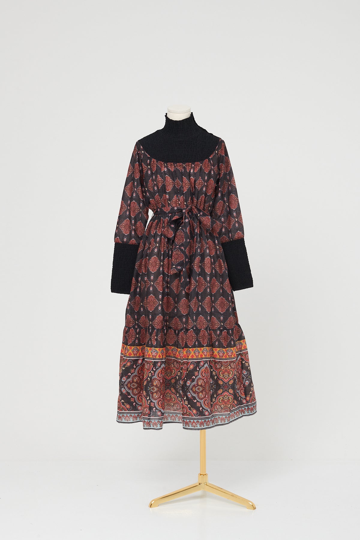 VESTIDO CIELA MARRON