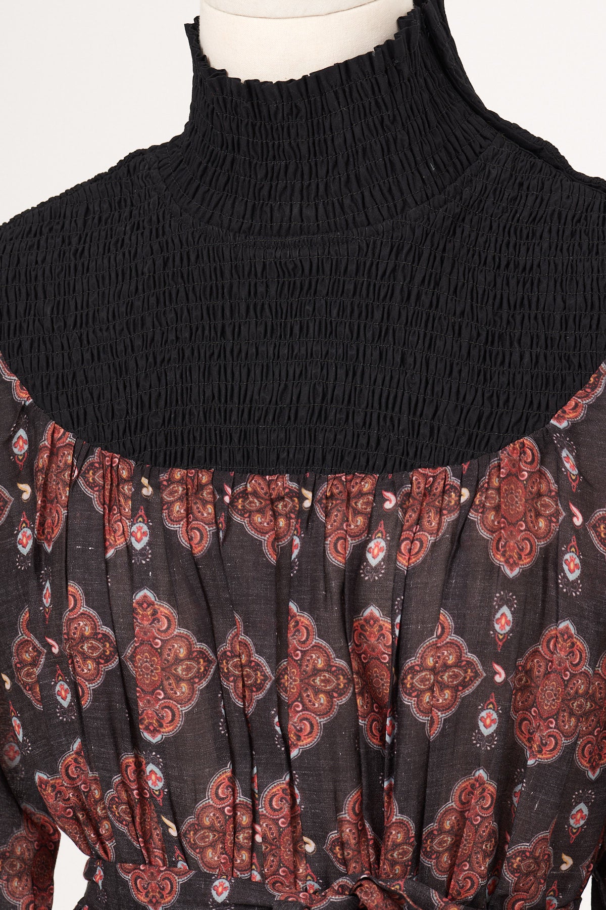 VESTIDO CIELA MARRON
