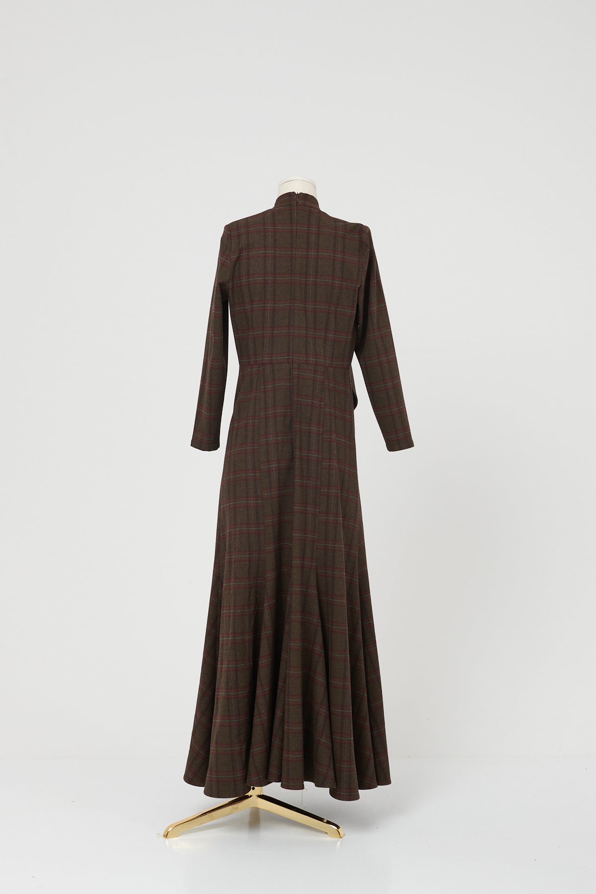 VESTIDO ARIANA MARRON