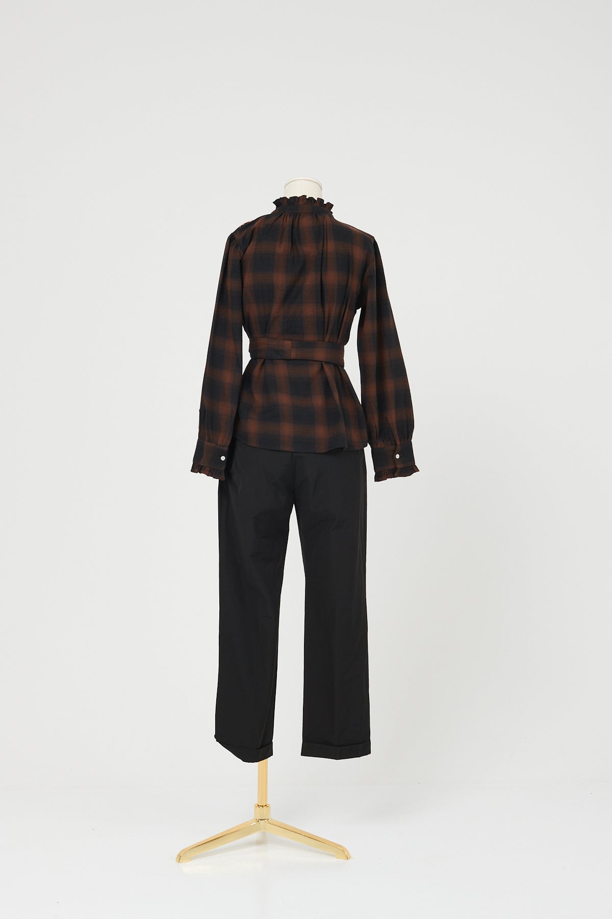 BLUSA ZURI MARRON