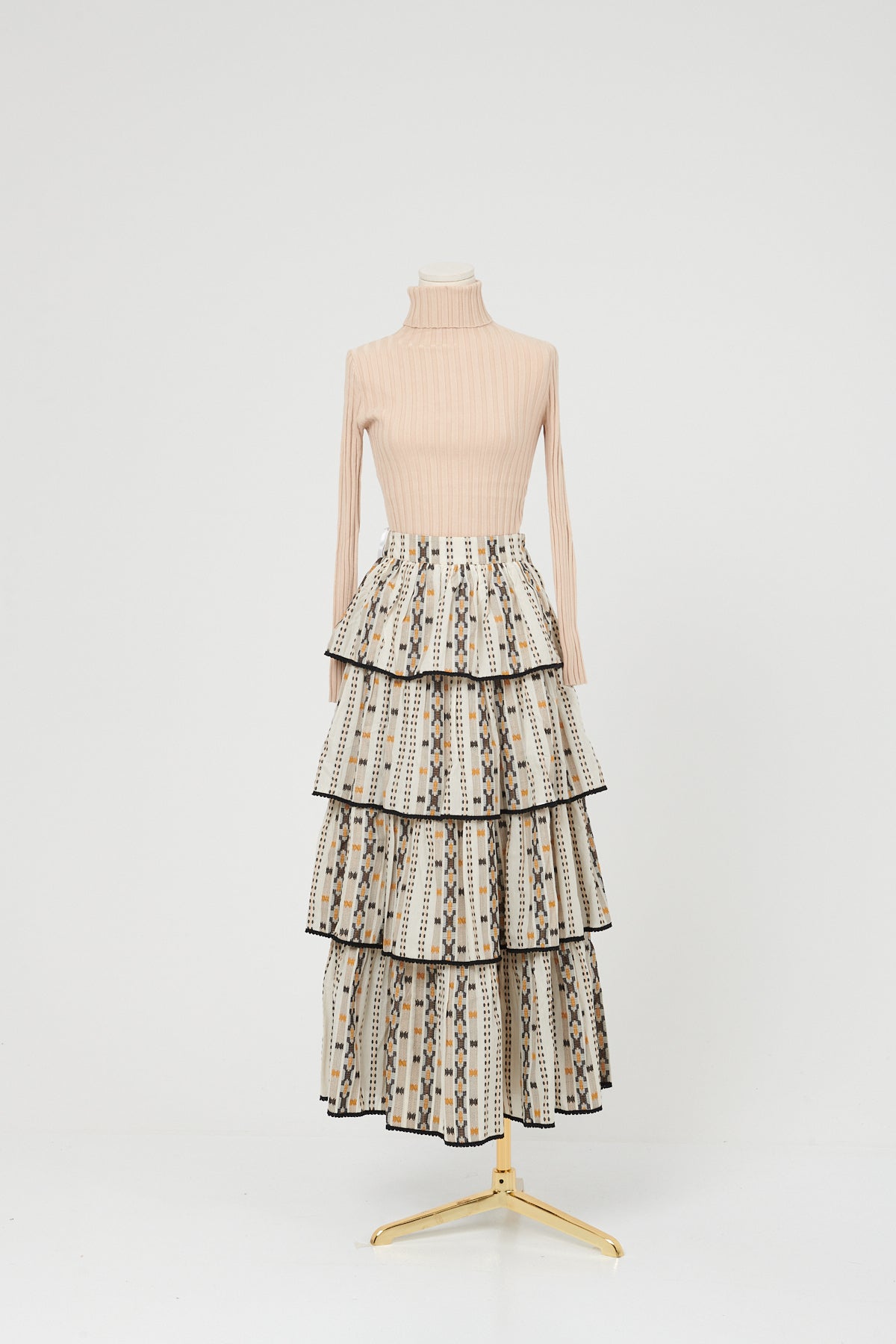 FALDA MINA BEIGE