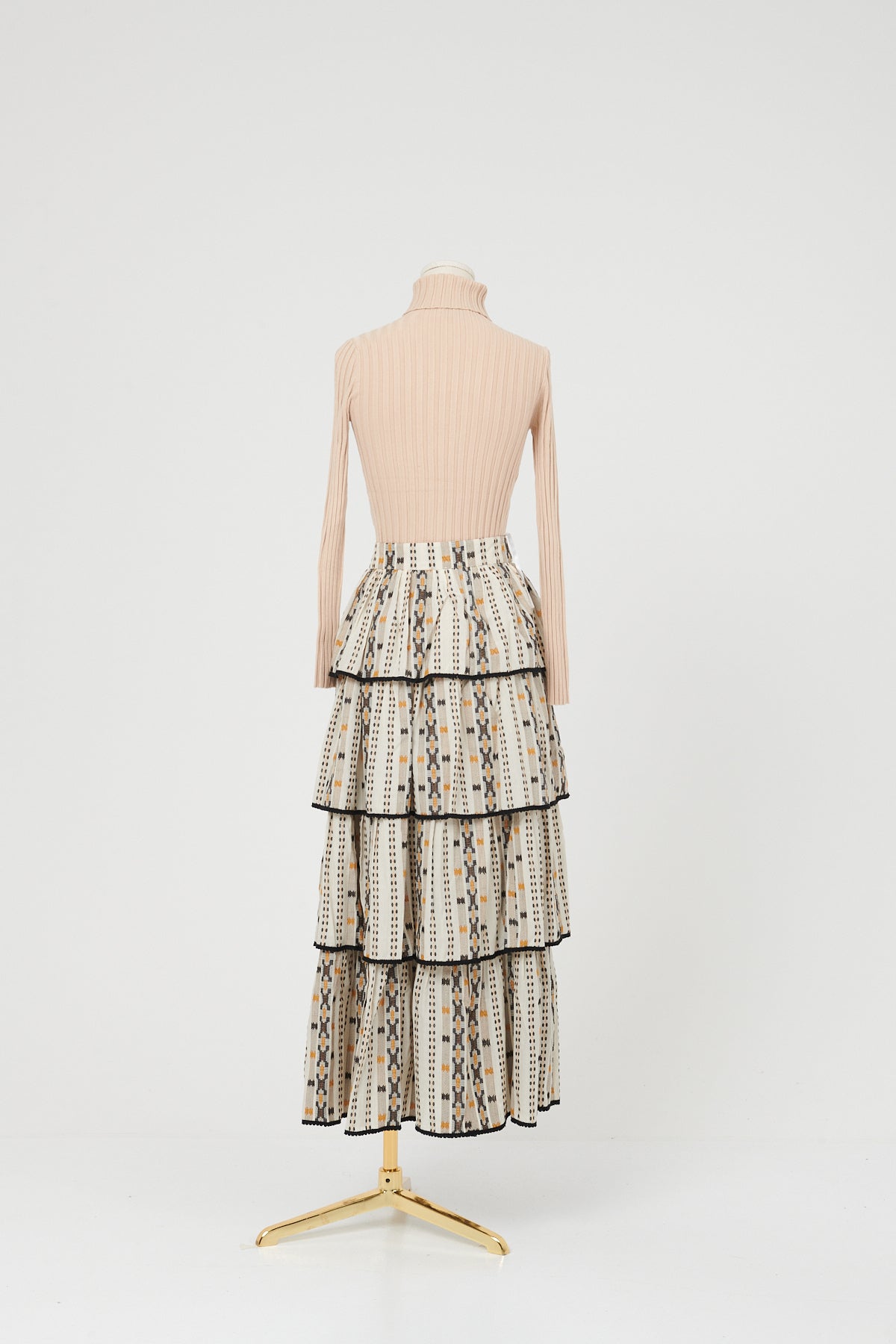 FALDA MINA BEIGE
