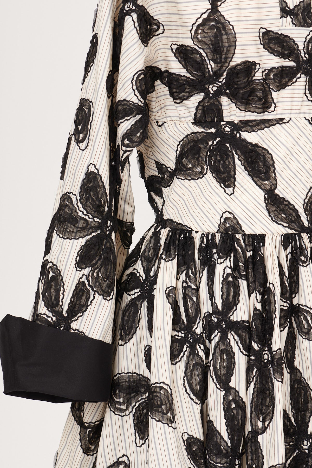 VESTIDO ELEVIA CRUDO/NEGRO