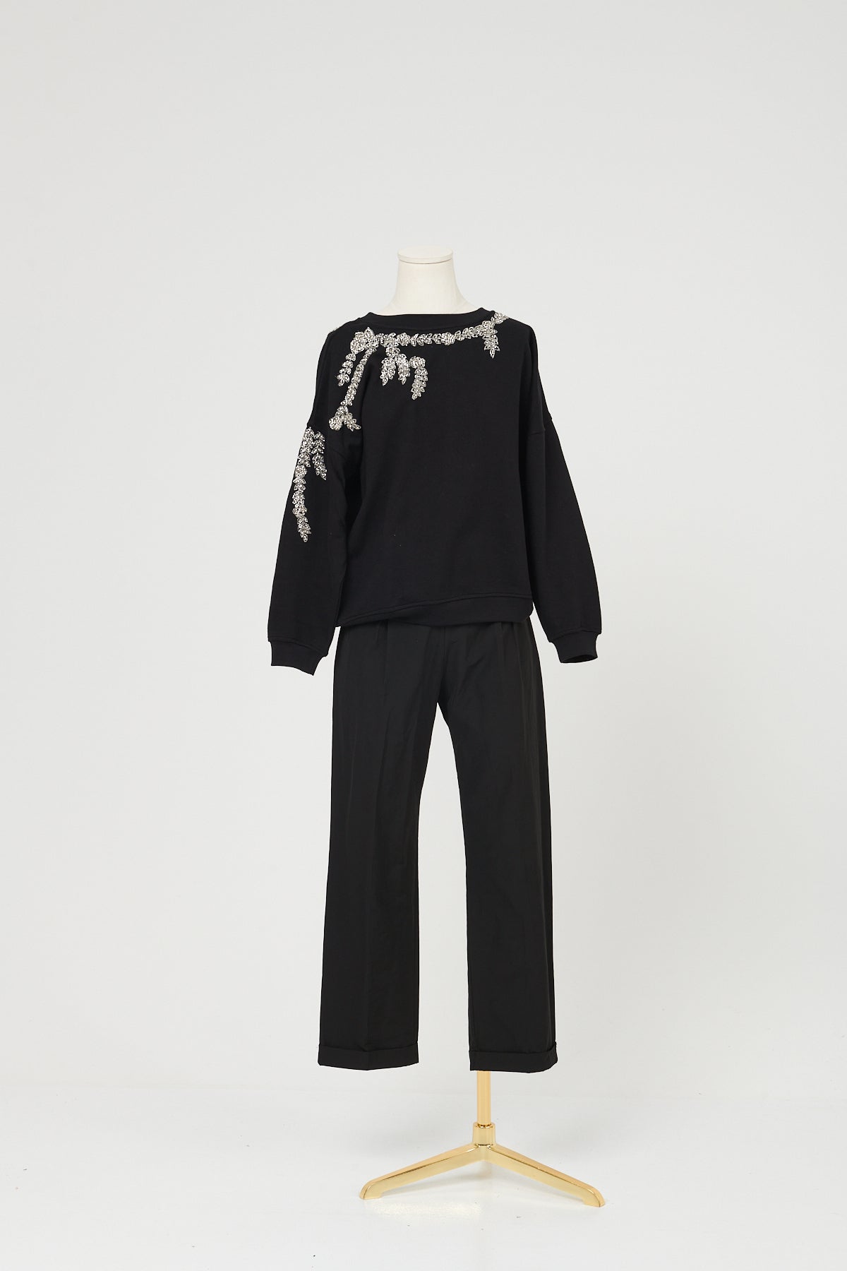 SWEAT-SHIRT DELTA NOIR