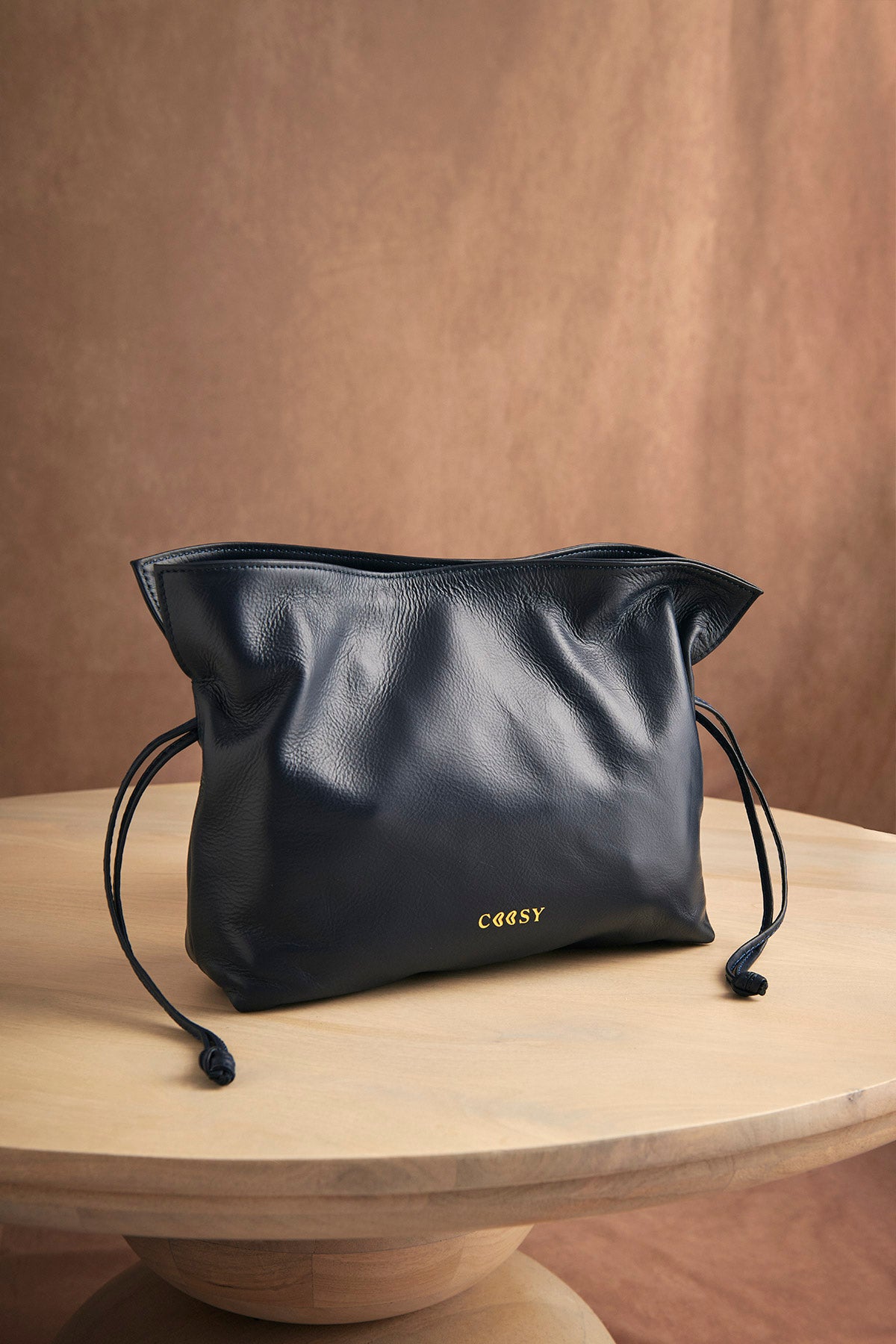 BOLSO SACO PIEL NEGRO