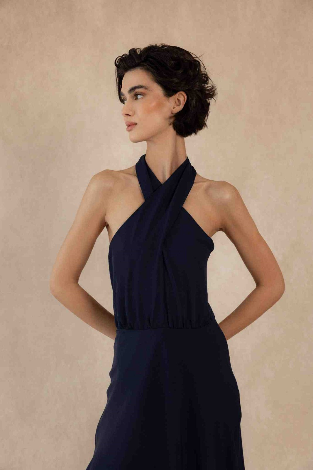 ROBE MARIANA BLEU MARINE