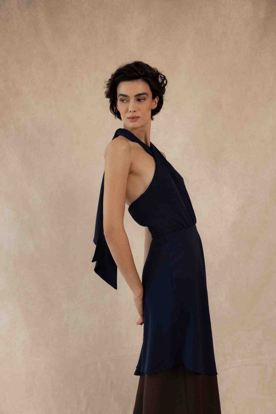 ROBE MARIANA BLEU MARINE