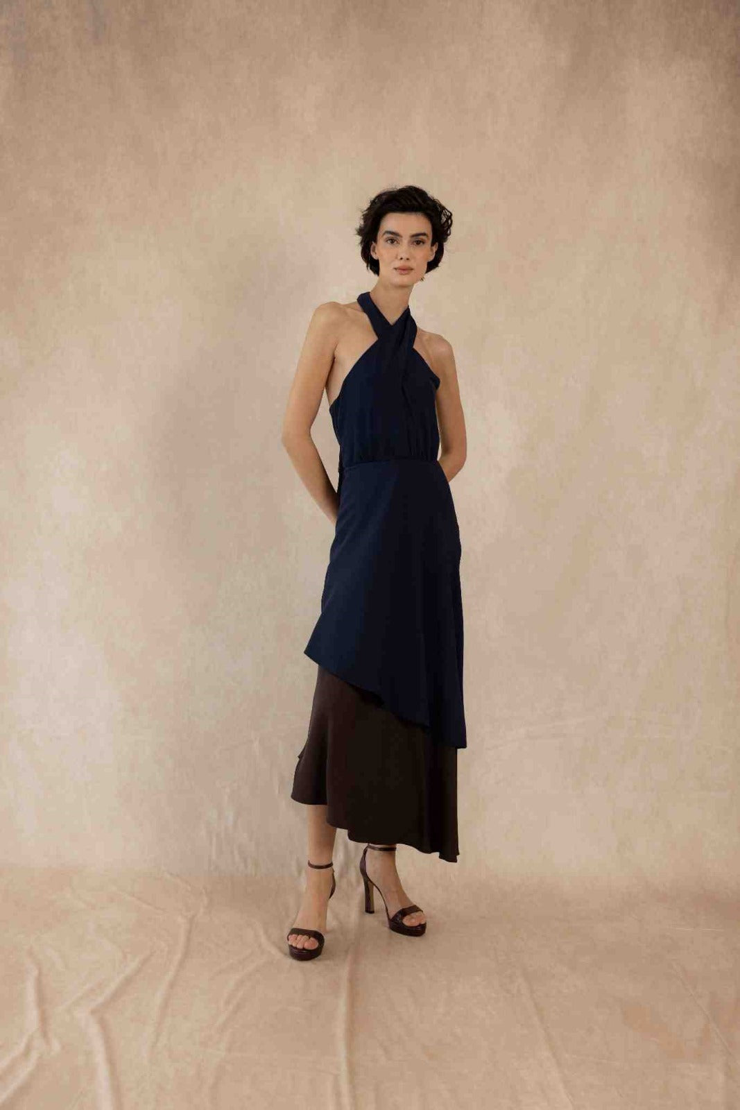 ROBE MARIANA BLEU MARINE